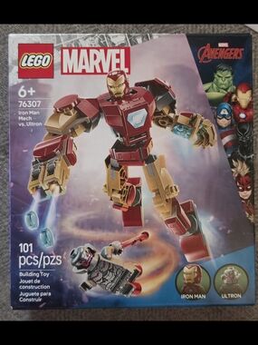 PLEASE READ - LEGO Super Heroes: Iron Man Mech Vs. Ultron (76307) - NO MINIFIGS